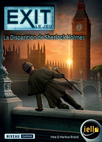 IELLO Jeu  EXIT : La Disparition de Sherlock Holmes- - Jeu de soci&eacute;t&eacute;