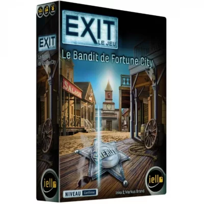 IELLO Jeu  Exit : Le Bandit de Fortune City- - Jeu de soci&eacute;t&eacute;