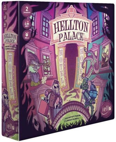 IELLO Jeu  Hellton Palace- - Jeu de societe