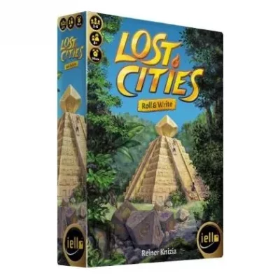 IELLO Jeu  Lost Cities : Roll & Write- - Jeu de soci&eacute;t&eacute;