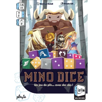 IELLO Jeu  Mino Dice- - Jeu de soci&eacute;t&eacute;