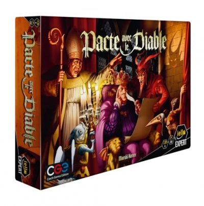 IELLO Jeu  Pacte avec le Diable- - Jeu de soci&eacute;t&eacute;