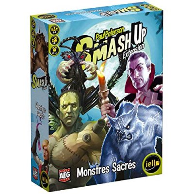 IELLO Jeu  Smash Up - Monstres Sacr&eacute;s- - Jeu de societe