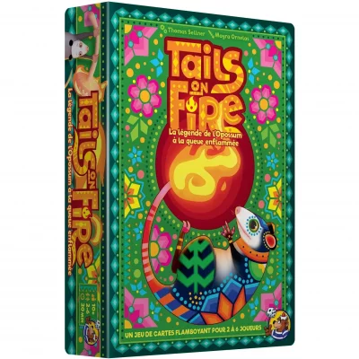 IELLO Jeu  Tails On Fire- - Jeu de soci&eacute;t&eacute;