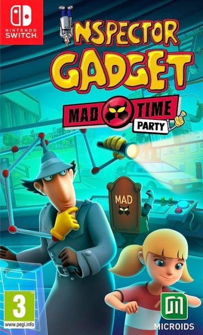 MICROIDS Jeu Inspecteur Gadget Mad Time Party Nintendo Switch  - Le Jeu