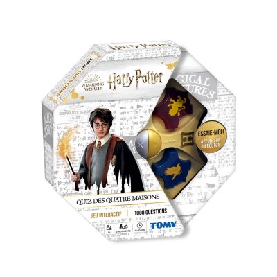 TOMY Jeu interactif  Harry Potter Le quiz des 4 maisons 