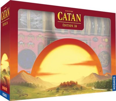 KOSMOS Jeu  Catan : 3D Edition Deluxe- - Jeu de soci&eacute;t&eacute;