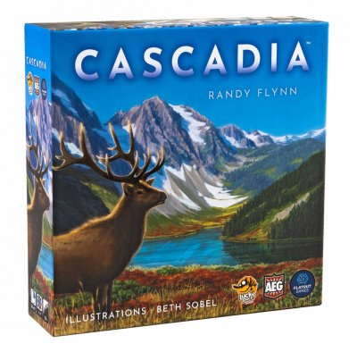 LUCKY DUCK GAMES Jeu  CASCADIA- - Jeu de societe