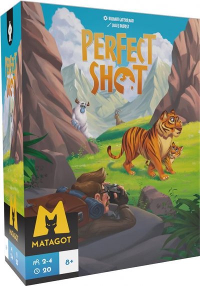 ASMODEE Jeu Matagot Perfect Shot- - Jeu de soci&eacute;t&eacute;