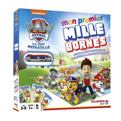 DUJARDIN Jeu Mon Premier Mille Bornes - Paw Patrol  - La Bo&icirc;te