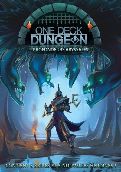 ONE DECK DUNGEON Jeu Nuts !  Profondeurs abyssales- - Jeu de societe