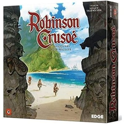 ASMODEE Jeu Portal Games Robinson Cruso&eacute; : Aventures sur l'&Icirc;le Maudite- - Jeu