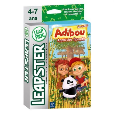 LEAP FROG Jeu pour console Leapster : Adibou apprivoise Tipanda 