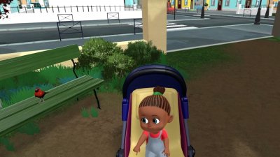 Jeu PS4 - Maximum Games - My Universe My Baby - Simulation r&eacute;aliste - Plus de 30 activit&eacute;s