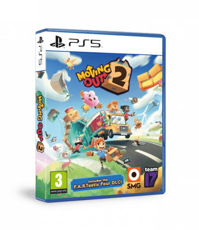 Jeu PS5 - Moving Out 2 - Action - PEGI 7+ - Mode en ligne - Jeu de coop&eacute;ration chaotique