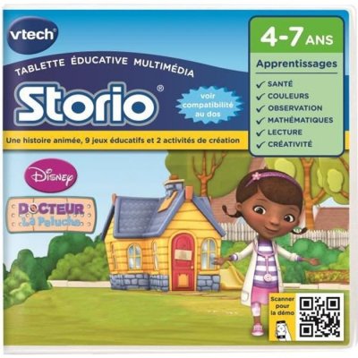 VTECH Jeu Storio  Docteur La Peluche