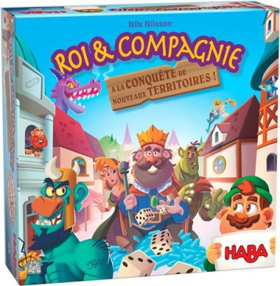 HABA Jeu strat&eacute;gie  Roi et Compagnie A la conqu&ecirc;te de territoires