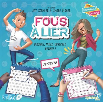 ASMODEE Jeu Synapses Games Fous &agrave; Lier- - Jeu de societe
