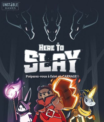 ASMODEE Jeu TeeTurtle Here to slay- - Jeu de soci&eacute;t&eacute;