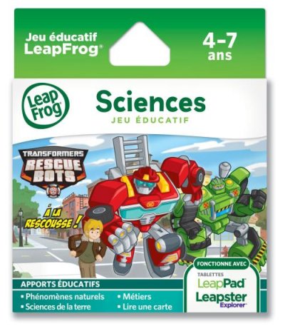 LEAPFROG Jeu : Transformers Rescue Bots pour LeapPad / Leapster Explorer