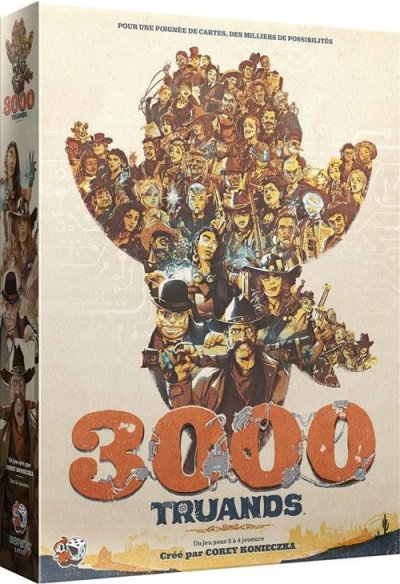 GENERIQUE Jeu Unexpected Games 3000 Truands- - Jeu de soci&eacute;t&eacute;