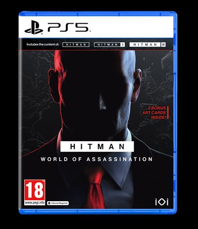 Jeu Vid&eacute;o - HITMAN - World of Assassination - Version Import - Jouable en Fran&ccedil;ais - PS5