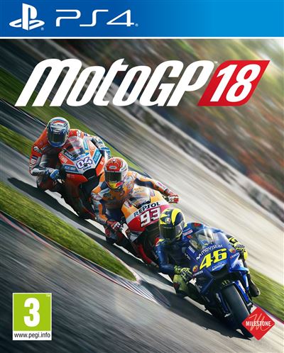 Jeu vid&eacute;o - MotoGP - MotoGP 18 - PS4 - Course - 1-2 joueurs - Edition Standard