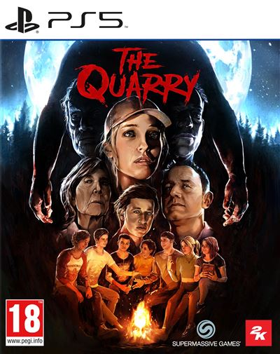 Jeu vid&eacute;o - THE QUARRY - PS5 - Aventure - Blu-Ray - PEGI 18+
