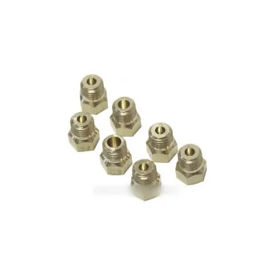 ELECTROLUX Jeu x6 injecteurs gn. (g20-g25) sans t&eacute;tine pour table de cuisson whirlpool
