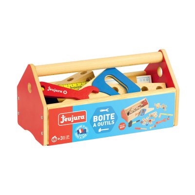 JEUJURA  Boite &agrave; outils en bois