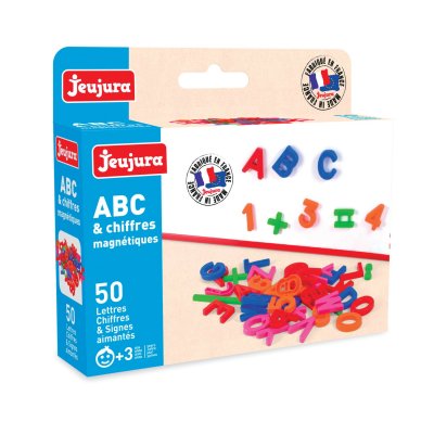 JEUJURA  Coffret 50 Lettres Majuscules, Chiffres Et Signes