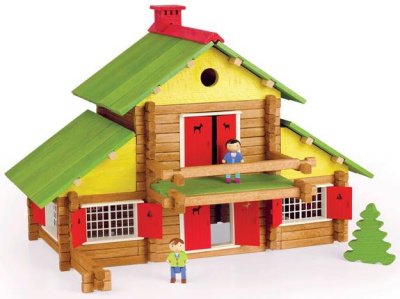 JEUJURA  Mon chalet en bois 240 pi&egrave;ces