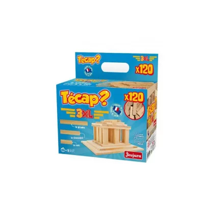 JEUJURA  T&eacute;cap 3XL : 120 pi&egrave;ces en bois