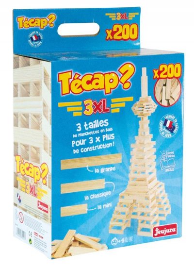JEUJURA  T&eacute;cap 3XL : 200 pi&egrave;ces en bois