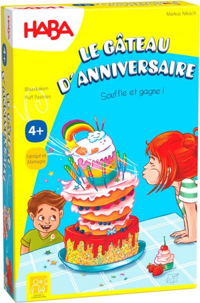 HABA Jeux d'adresse Le gateau d'anniversaire 