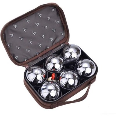 LAGUIOLE Jeux de 6 boules de petanque  chrome