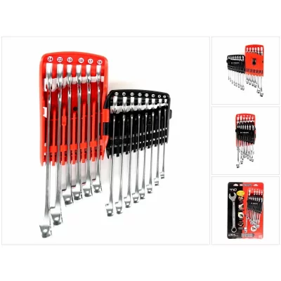 FACOM Jeux de cl&eacute;s mixtes m&eacute;triques  &eacute;tui portatif - 14 pcs - 440.JP14