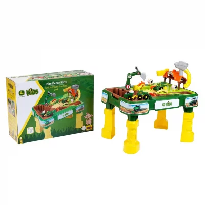Jeux de construction - Table de jeu de sable et d'eau Klein John Deere