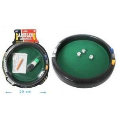 MGM Jeux De Societe Bl/Piste Yam De Et Jetons 29cm - 3+