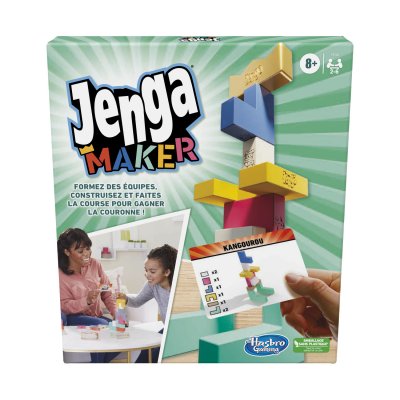 HASBRO GAMING Jeux De Soci&eacute;t&eacute; Jenga Maker  - La Bo&icirc;te