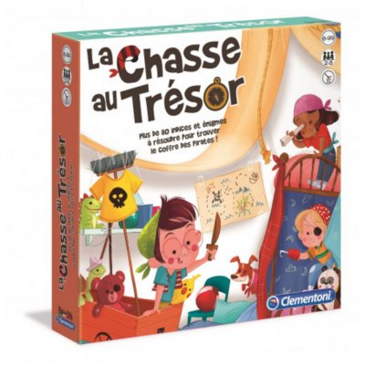 CLEMENTONI Jeux De Soci&eacute;t&eacute; La Chasse Au Tr&eacute;sor
