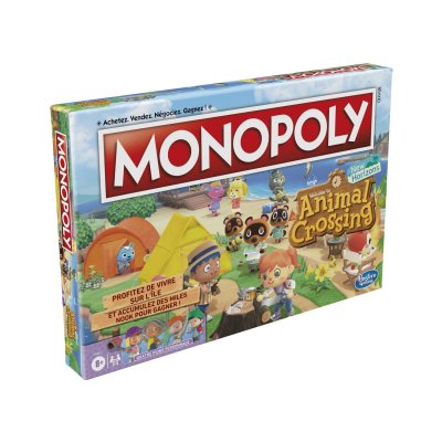 HASBRO Jeux De Soci&eacute;t&eacute; Monopoly - Animal Crossing - La Bo&icirc;te
