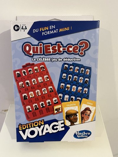 HASBRO Jeux de soci&eacute;t&eacute; qui est-ce voyage 