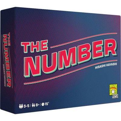 ASMODEE Jeux de soci&eacute;t&eacute; - The Number - Jeux de soci&eacute;t&eacute; en famille