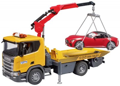 BRUDER Jeux de voiture - Scania Super 560R avec Roadster 