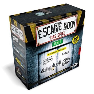 NORIS SPIELE Jeux noris 606101546&nbsp;-&nbsp;escape room, jeu de strat&eacute;gie, multicolore