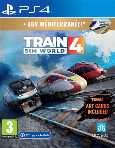 Jeux Vid&eacute;oJeux PS4-Train Sim World 4 Deluxe PS4