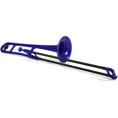 JIGGS  Pbone Trombone T&eacute;nor Bb, Bleu Avec &Eacute;tui