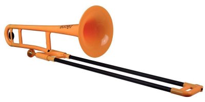 JIGGS  pBone trombone t&eacute;nor Bb, jaune avec &eacute;tui