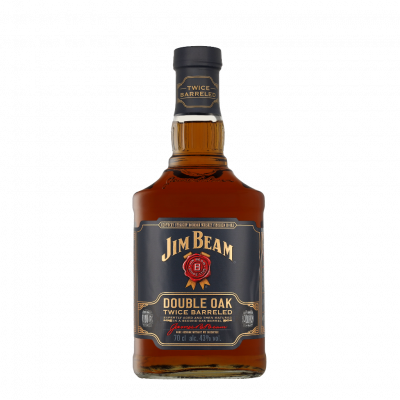 JIM BEAM  - Double Oak - Kentucky Straight Bourbon - 43% - 70 Cl